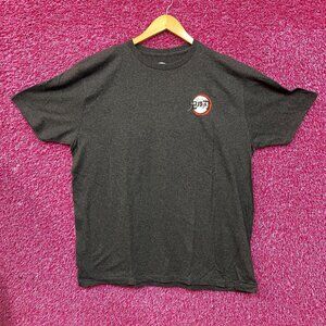 Demon Slayer Kimetsu No Yaiba Logo Anime T-Shirt Size XL